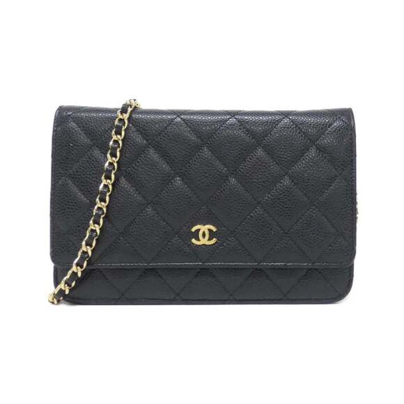 CHANEL Handbags - CHANEL Black Wallet